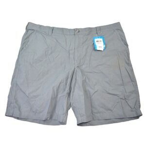 Columbia Washed Out Shorts Mens 44 Grey AM4471-021 10 Inch Inseam NWT